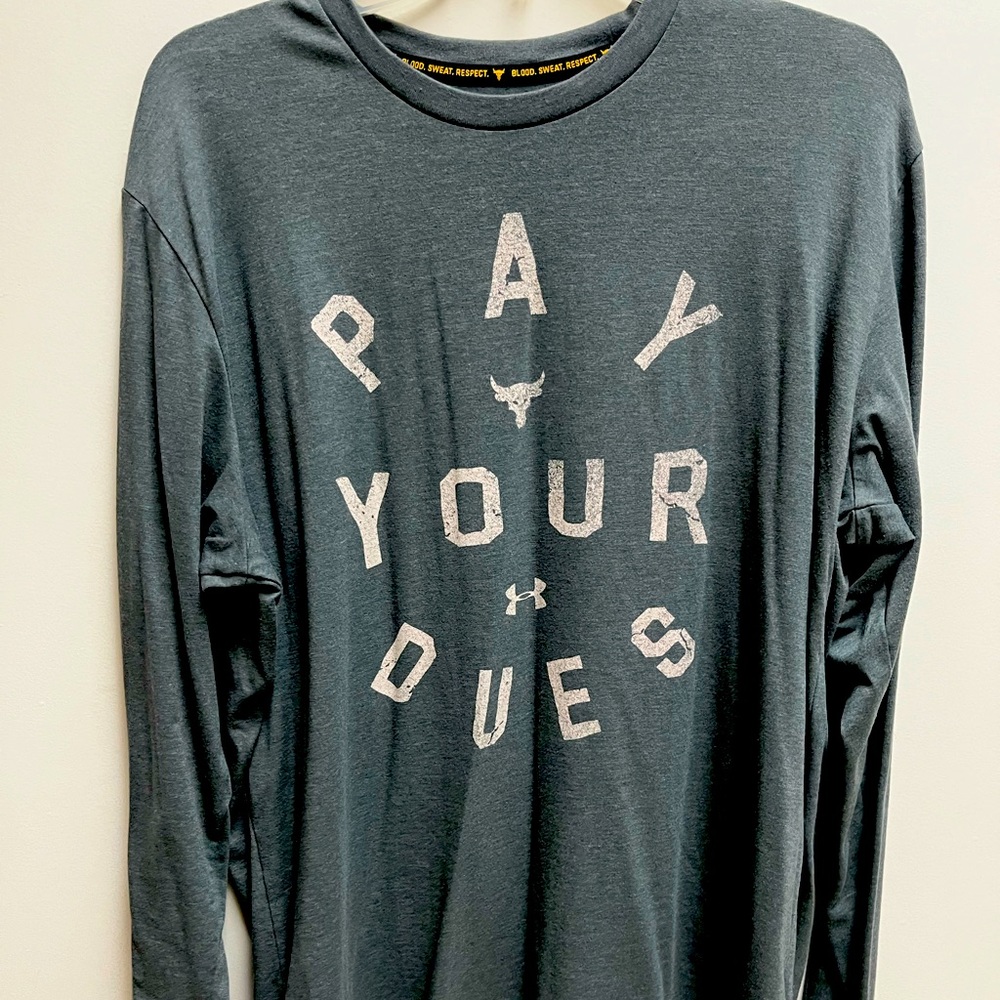 Under Armour Project Rock Long Sleeve Graphic Tee